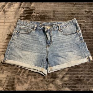 Lauren Conrad blue jean shorts